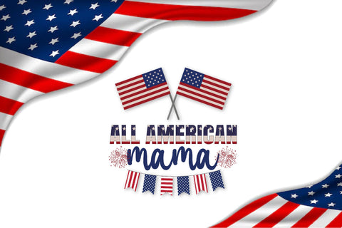 All American Mama SVG Rupkotha 