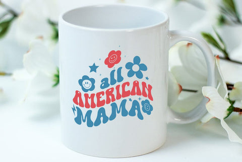 All american mama svg SVG FiveStarCrafting 