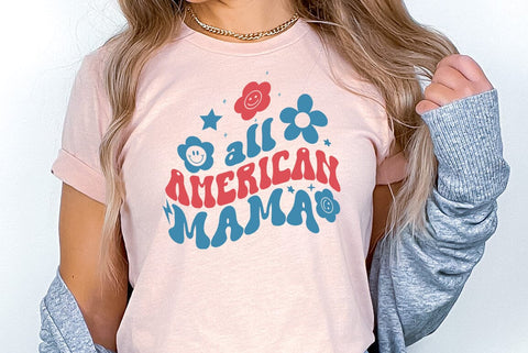 All american mama svg SVG FiveStarCrafting 