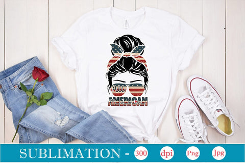 All American Mama SVGs,Quotes and Sayings,Food & Drink,On Sale, Print & Cut Sublimation DesignPlante 503 