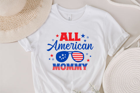 All American Mommy SVG, 4th of July SVG, Mommy SVG, July 4th svg, America svg, Sunglasses svg, Independence Day svg, png dxf SVG Fauz 