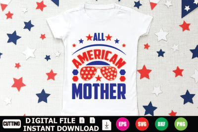 All American Mother SVG Shahin alam 