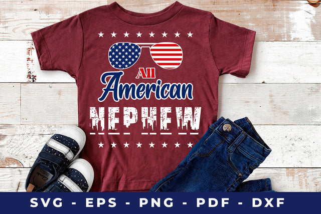 All American Nephew Svg SVG Sublimatiz Designs 