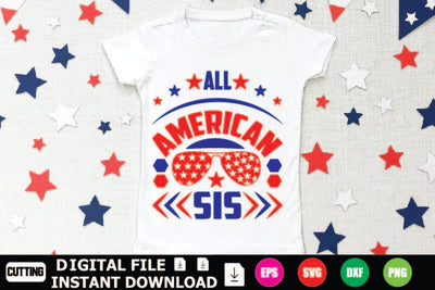 All American Sis SVG Shahin alam 