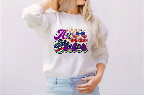 All American Sister Sublimation SVGArt 