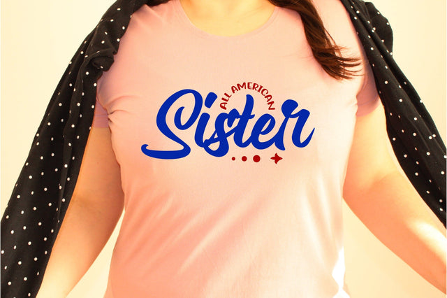 All American Sister SVG orpitasn 
