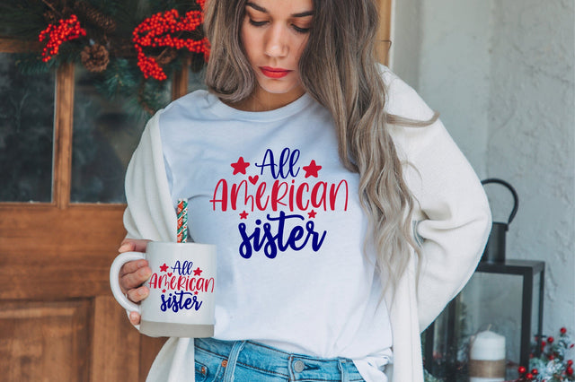 All American Sister svg SVG orpitasn 