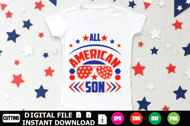 All American Son SVG Shahin alam 