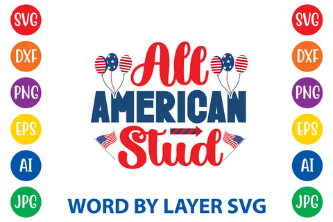 All American Stud SVG Rafiqul20606 