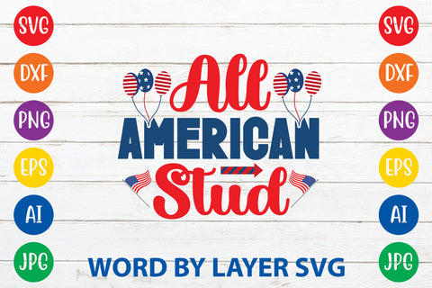 All American Stud SVG Rafiqul20606 