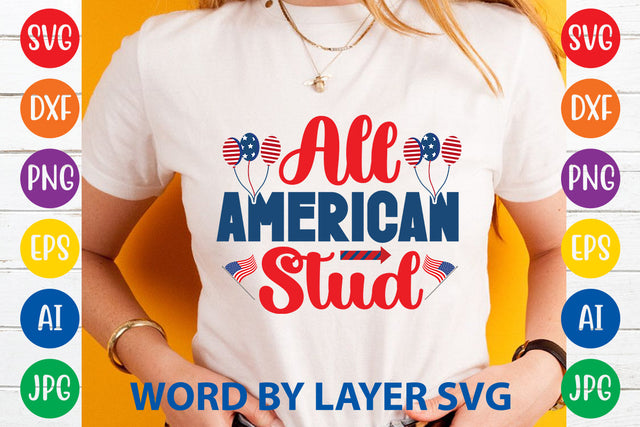 All American Stud SVG Rafiqul20606 