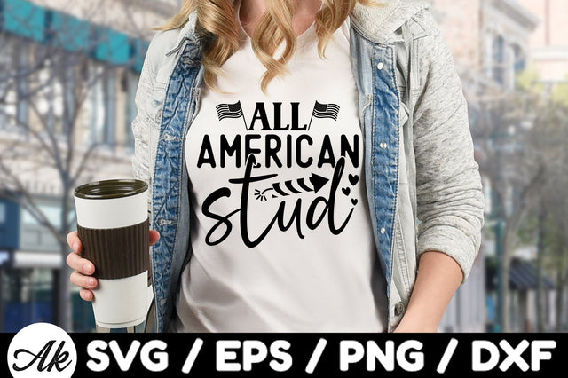 All American stud svg SVG akazaddesign 