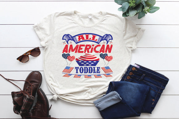 All American Toddle SVG thesvgfactory 