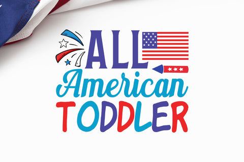 All american toddler SVG SVG Regulrcrative 