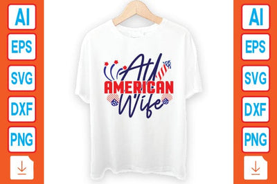 All American Wife SVG Craftlabsvg24 