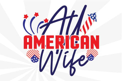 All American Wife SVG Craftlabsvg24 
