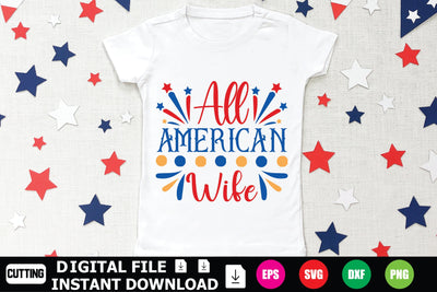 All American Wife SVG Shahin alam 