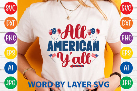 All American Y'all SVG Rafiqul20606 