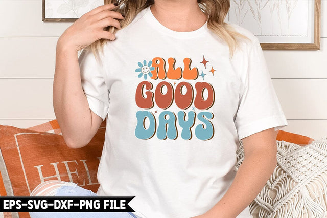 All Good days Retro SVG SVG CraftingStudio 