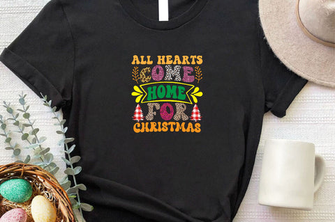 all hearts come home for christmas Sublimation SVGArt 