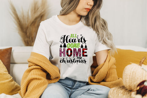 All Hearts Come Home for christmas Sublimation SVGArt 