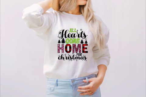 All Hearts Come Home for christmas Sublimation SVGArt 