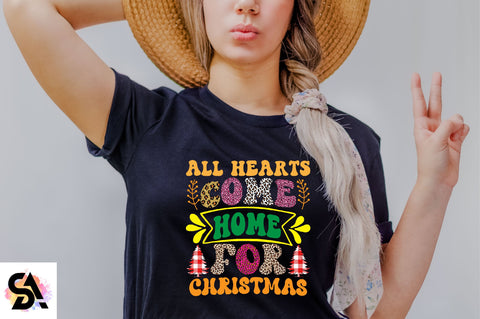 all hearts come home for christmas Sublimation SVGArt 