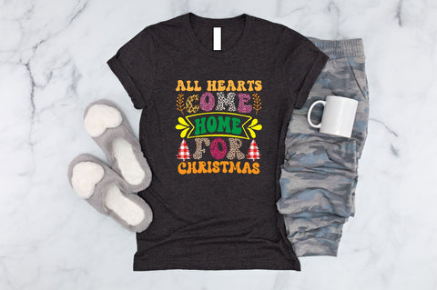 all hearts come home for christmas Sublimation SVGArt 