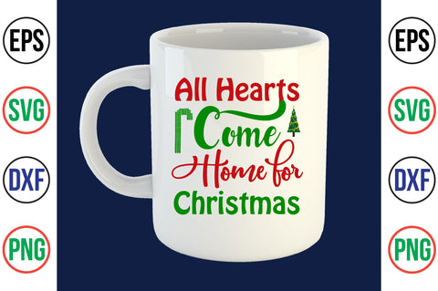 All Hearts Come Home for Christmas svg SVG nirmal108roy 