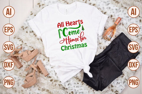 All Hearts Come Home for Christmas svg SVG nirmal108roy 