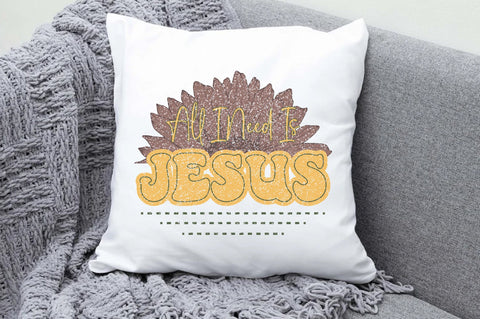 All I Need Is Jesus Sublimation Sublimation Jagonath Roy 