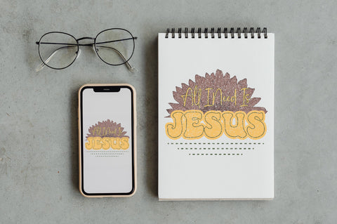 All I Need Is Jesus Sublimation Sublimation Jagonath Roy 