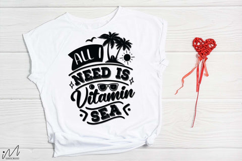 All I need is vitamin sea svg, Summer Svg, Sunshine svg, Summer vibes svg, Summer t shirt svg, Vacation Svg, Ocean Svg Svg, Beach Svg, Beach t shirt svg, Summer mug svg, Beach time svg, Summer Cut Files, Hello summer svg, Lake time SVG Isabella Machell 