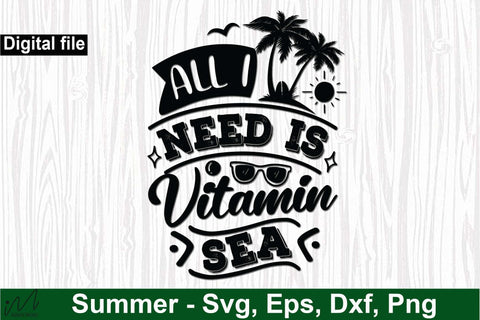 All I need is vitamin sea svg, Summer Svg, Sunshine svg, Summer vibes svg, Summer t shirt svg, Vacation Svg, Ocean Svg Svg, Beach Svg, Beach t shirt svg, Summer mug svg, Beach time svg, Summer Cut Files, Hello summer svg, Lake time SVG Isabella Machell 