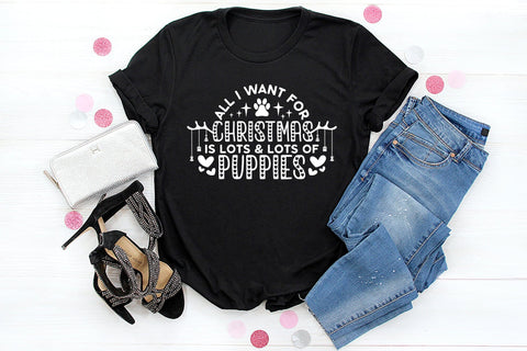 All I Want for Christmas - Christmas Dog SVG SVG CraftLabSVG 