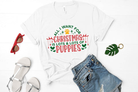 All I Want for Christmas - Christmas Dog SVG SVG CraftLabSVG 