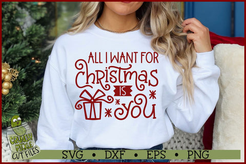 All I Want For Christmas is You SVG File SVG Crunchy Pickle 