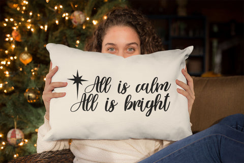 All Is Calm All Is Bright SVG | So Fontsy SVG So Fontsy Design Shop 