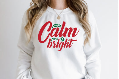 All is Calm All is Bright svg SVG orpitasn 
