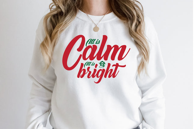 All is Calm All is Bright svg SVG orpitasn 