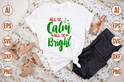 All is Calm All is Bright svg SVG shah alam 