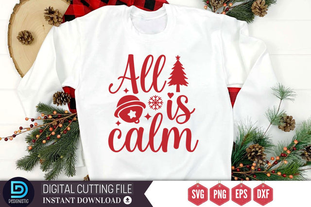 All is calm SVG SVG DESIGNISTIC 