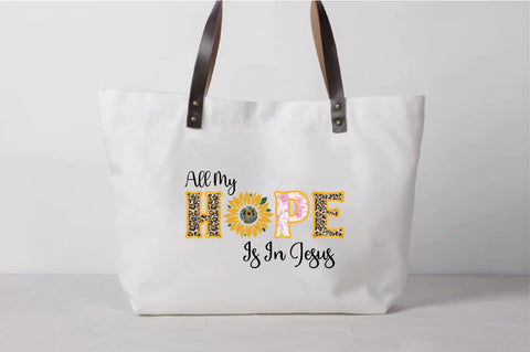 All My Hope Is In Jesus -1 Sublimation Creativeart88 