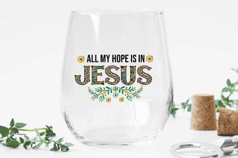 All My Hope Is In Jesus-2 SVG Creativeart88 