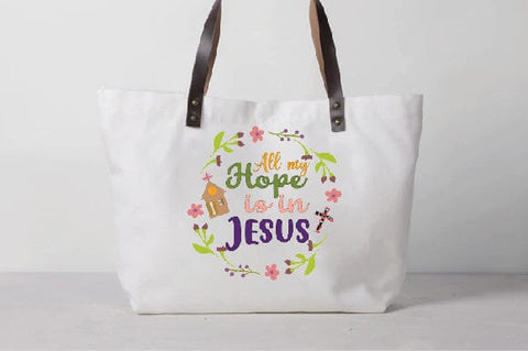 All My Hope Is In Jesus SVG Creativeart88 