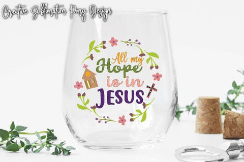 All My Hope Is In Jesus SVG Creativeart88 