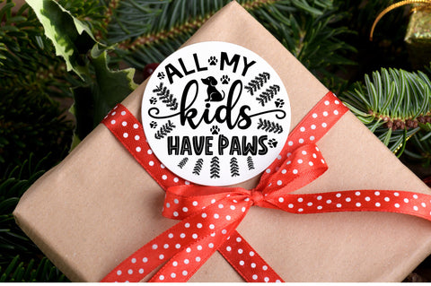 All my kids have paws SVG Design SVG Regulrcrative 