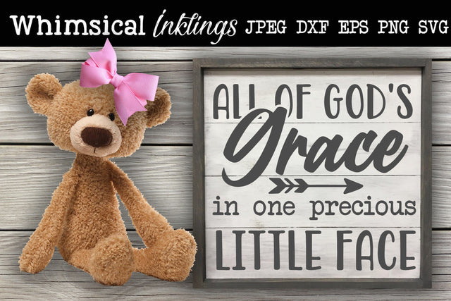 All Of Gods Grace-Baby SVG SVG Whimsical Inklings 