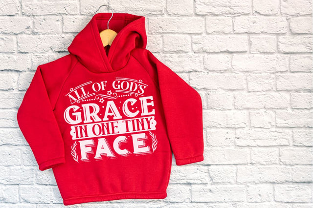 All of god's grace in one tiny face, baby SVG SVG DESIGNISTIC 