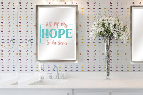 All Of My Hope Is In Jesus Christian Sublimation Sublimation Jagonath Roy 